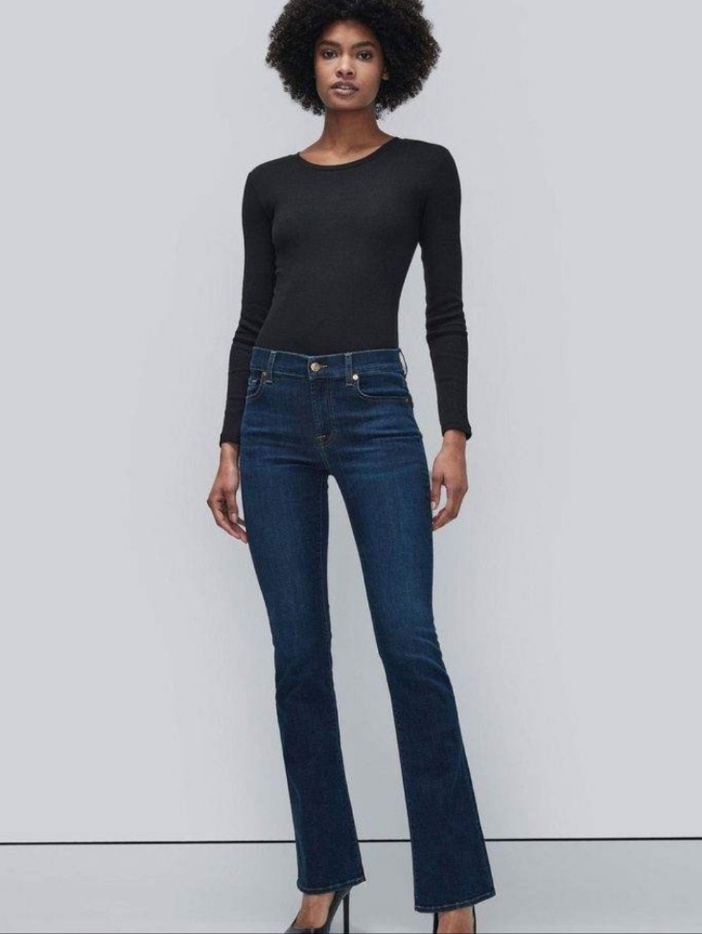 7 For All Mankind Kimmie Midrise Bootcut Jeans Size 29